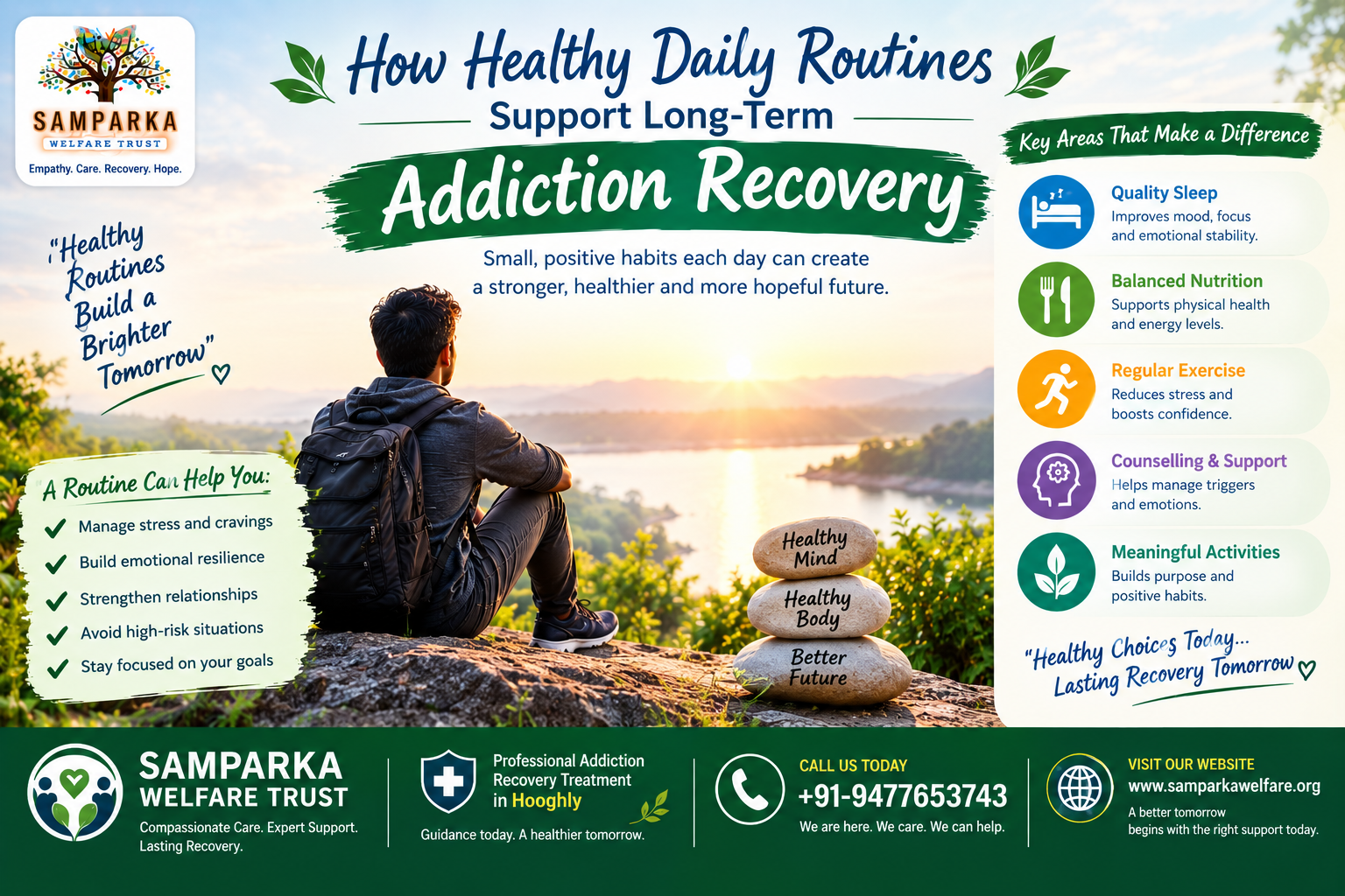 How Healthy Daily Routines Support Long-Term Addiction Recovery